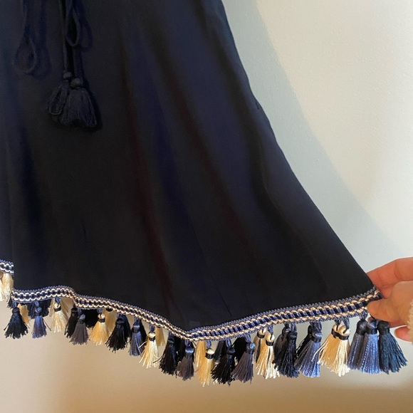 NWT Revolve Tularosa Tallulah Navy Blue Tassel
Keyhole Dress Size S - Picture 6 of 12